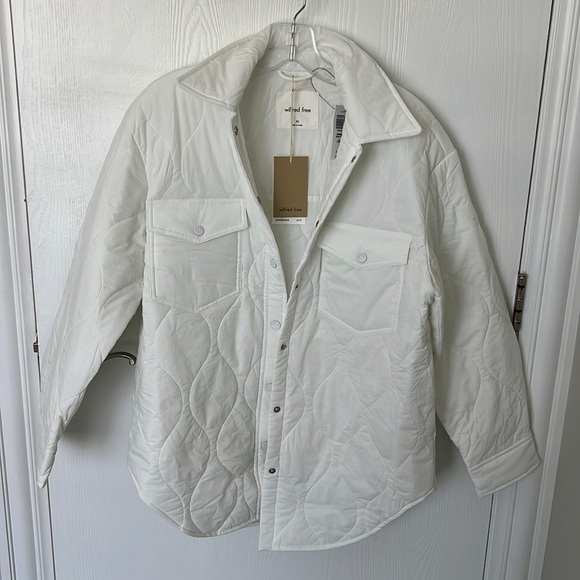 ARITZIA NWT - WILFRED FREE Ganna Quilted Jacket - Picture 1 of 5